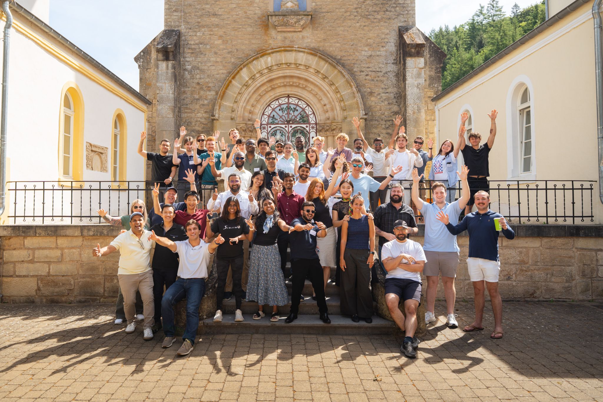 Group photo at the University of Luxembourg summer school